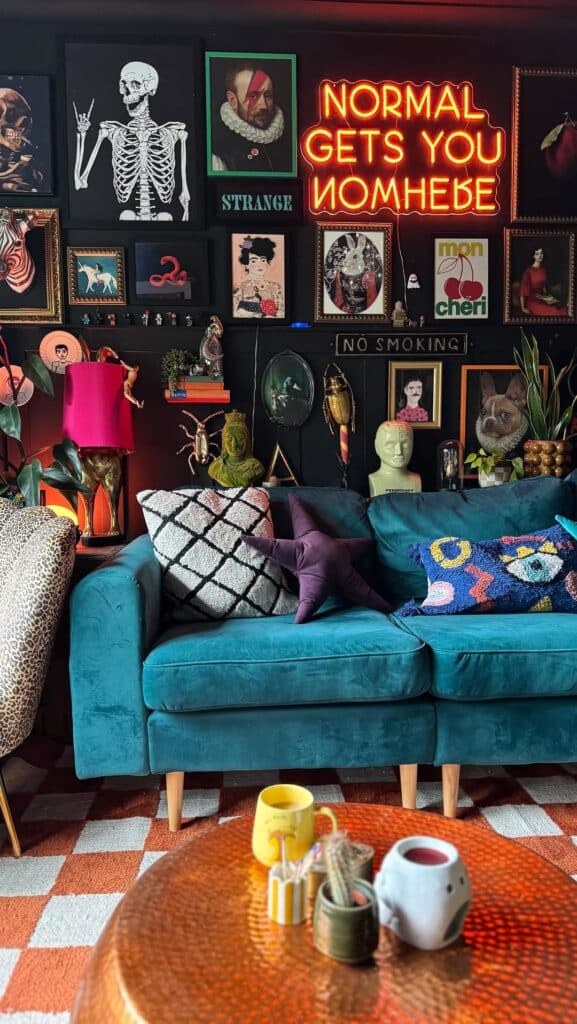 Electric Neon Coven Room
