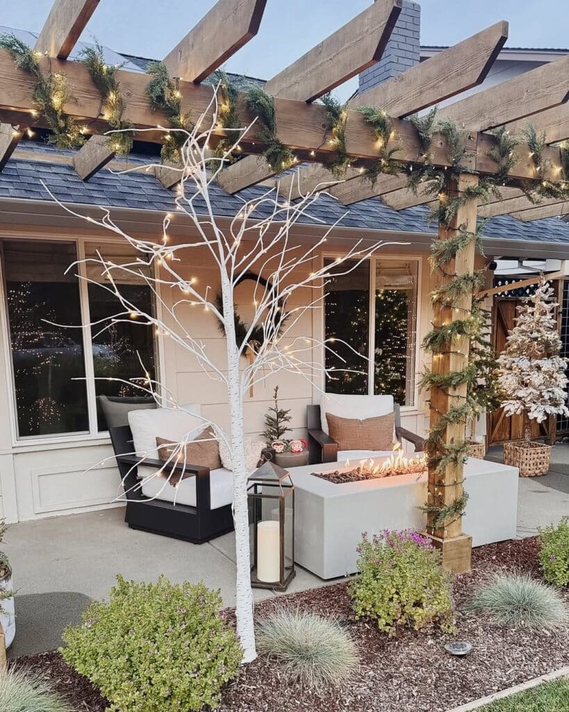 Fireside Pergola