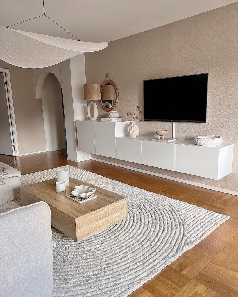 Floating Media Wall