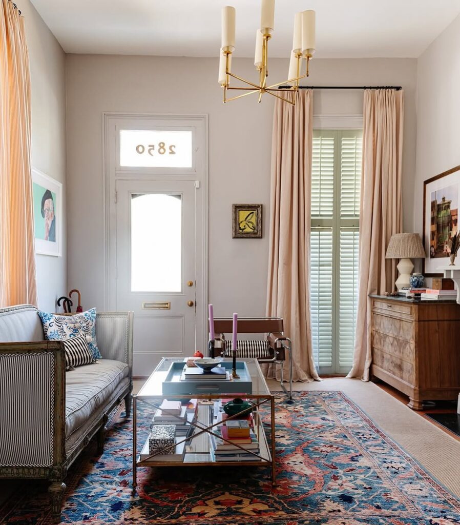 Formal Vintage Eclectic Parlor