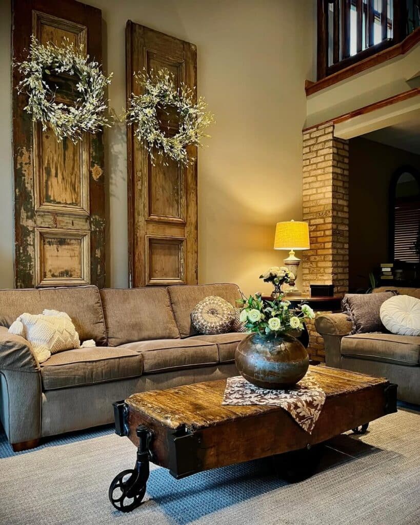 French Provincial Antique Living Room