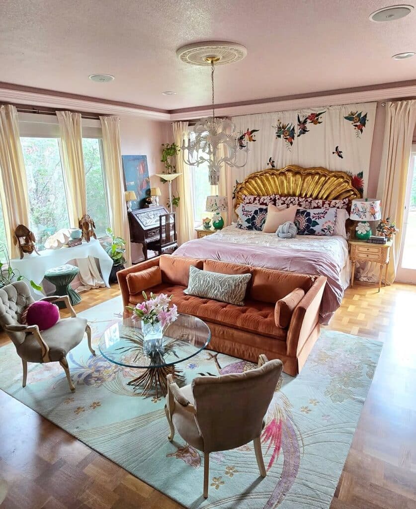 Golden Peacock Spring Bohemian Suite