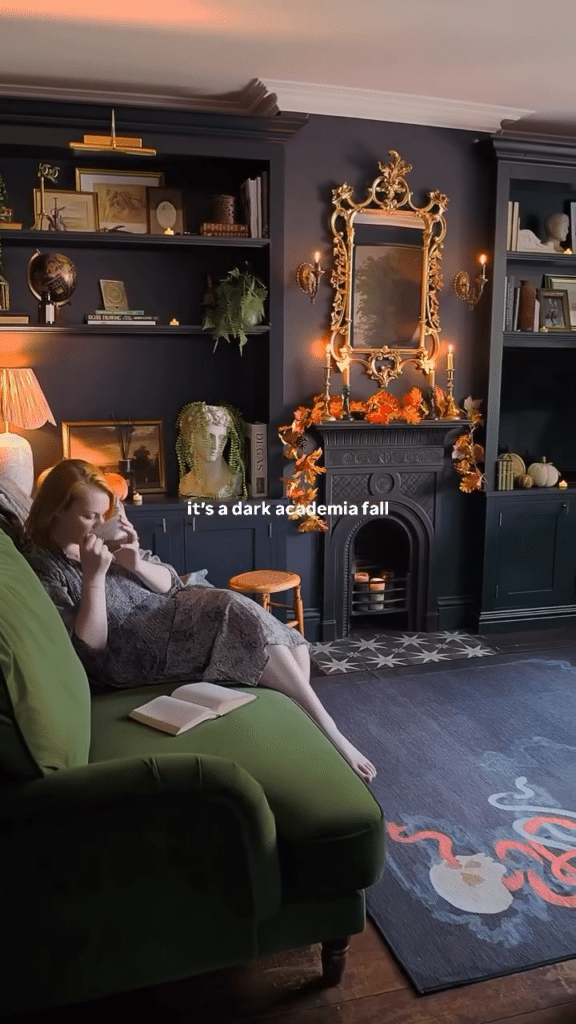 Gothic Parlor for Autumn Reading