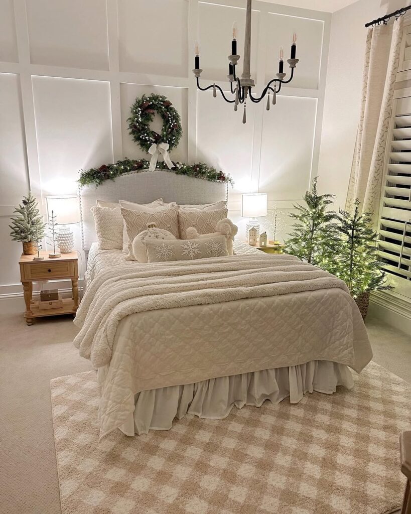 Holiday Wreath Grid Panel