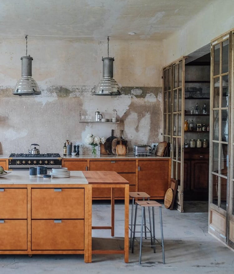 Industrial Rustic Nordic Kitchen