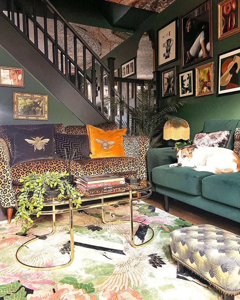 Jewel-Toned Maximalist Art Deco