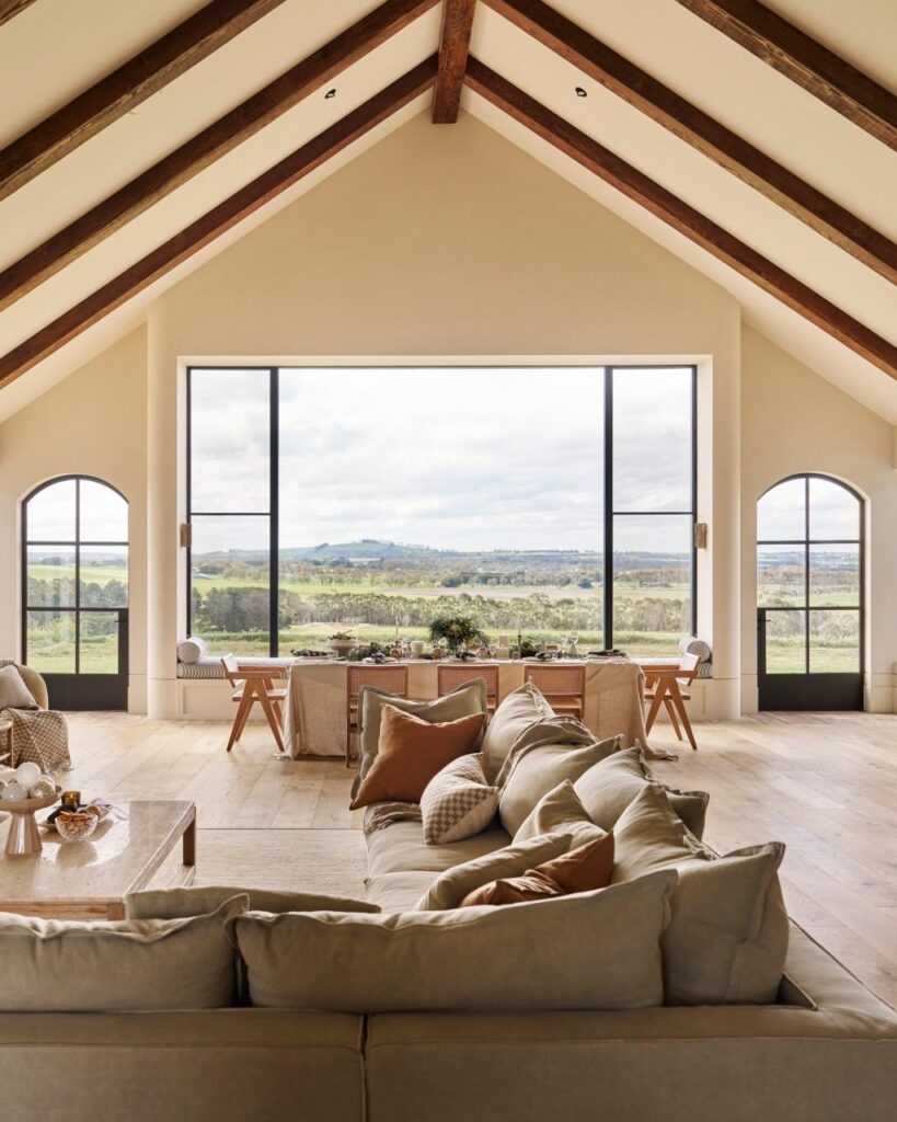 Large Gabled Living Room