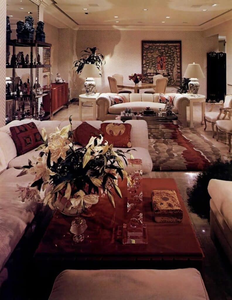 Layered Soft-Toned Luxury Living Room