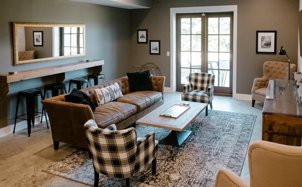 Leather and Plaid Retreat