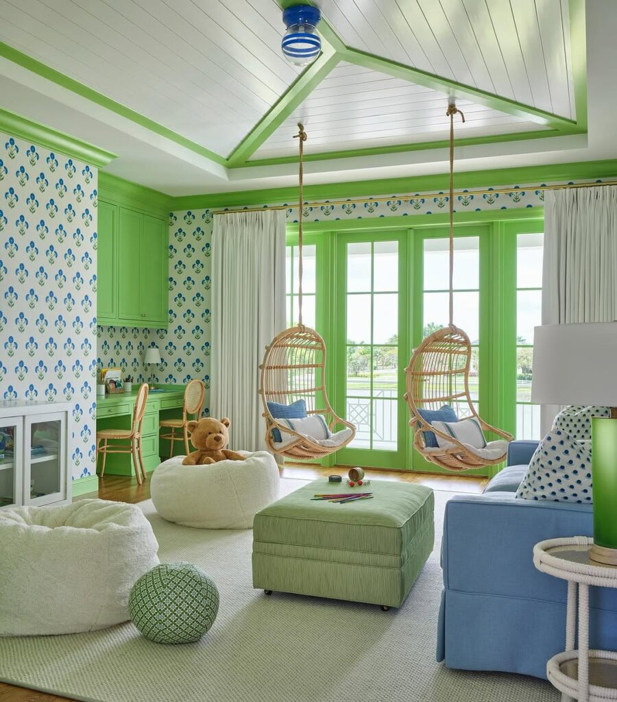 Lime Accent Play Lounge