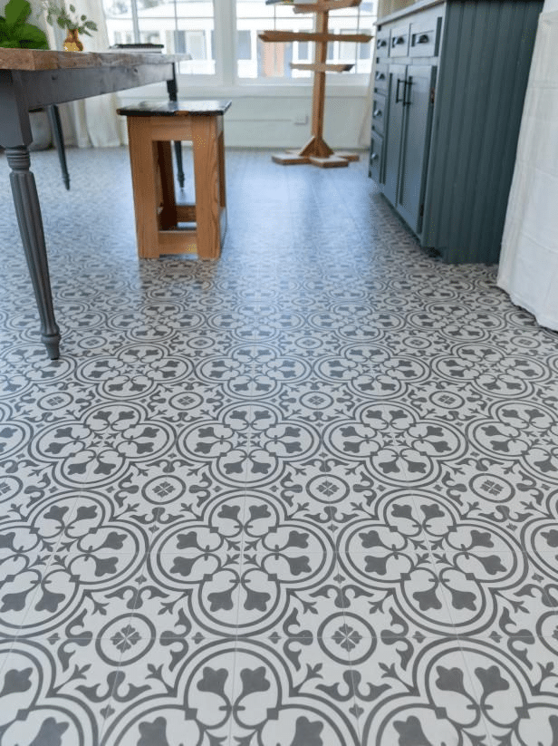 Linoleum with Pattern