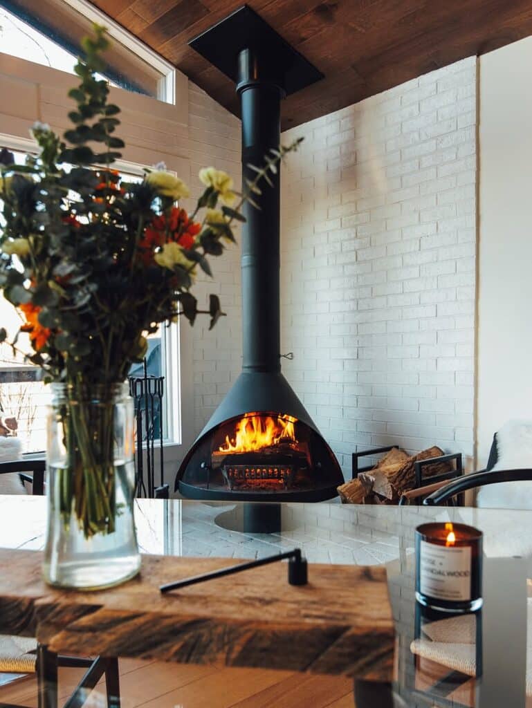 Mid-Century Suspended Cone Stove