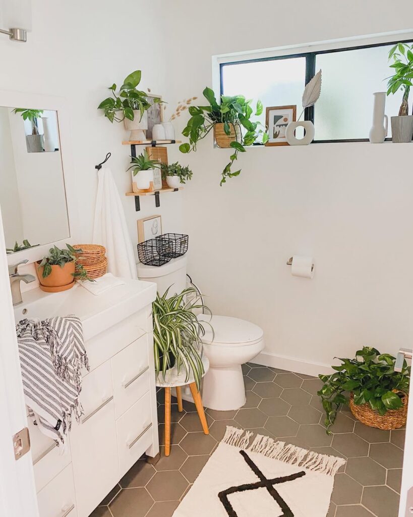 Minimal Scandi Boho Plant Shelf