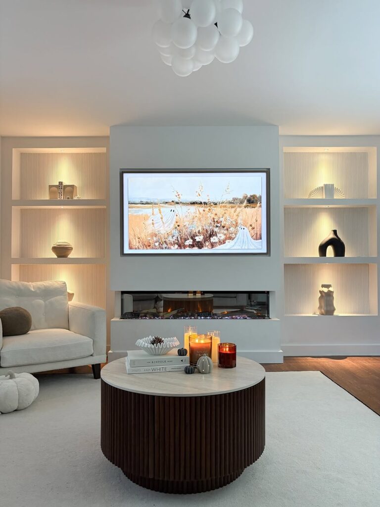 Minimal TV Wall Lighting