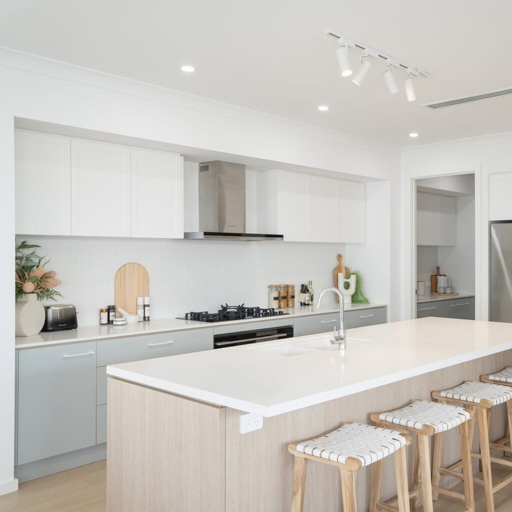 Minimalist Scandinavian Kitchen with Natural Light