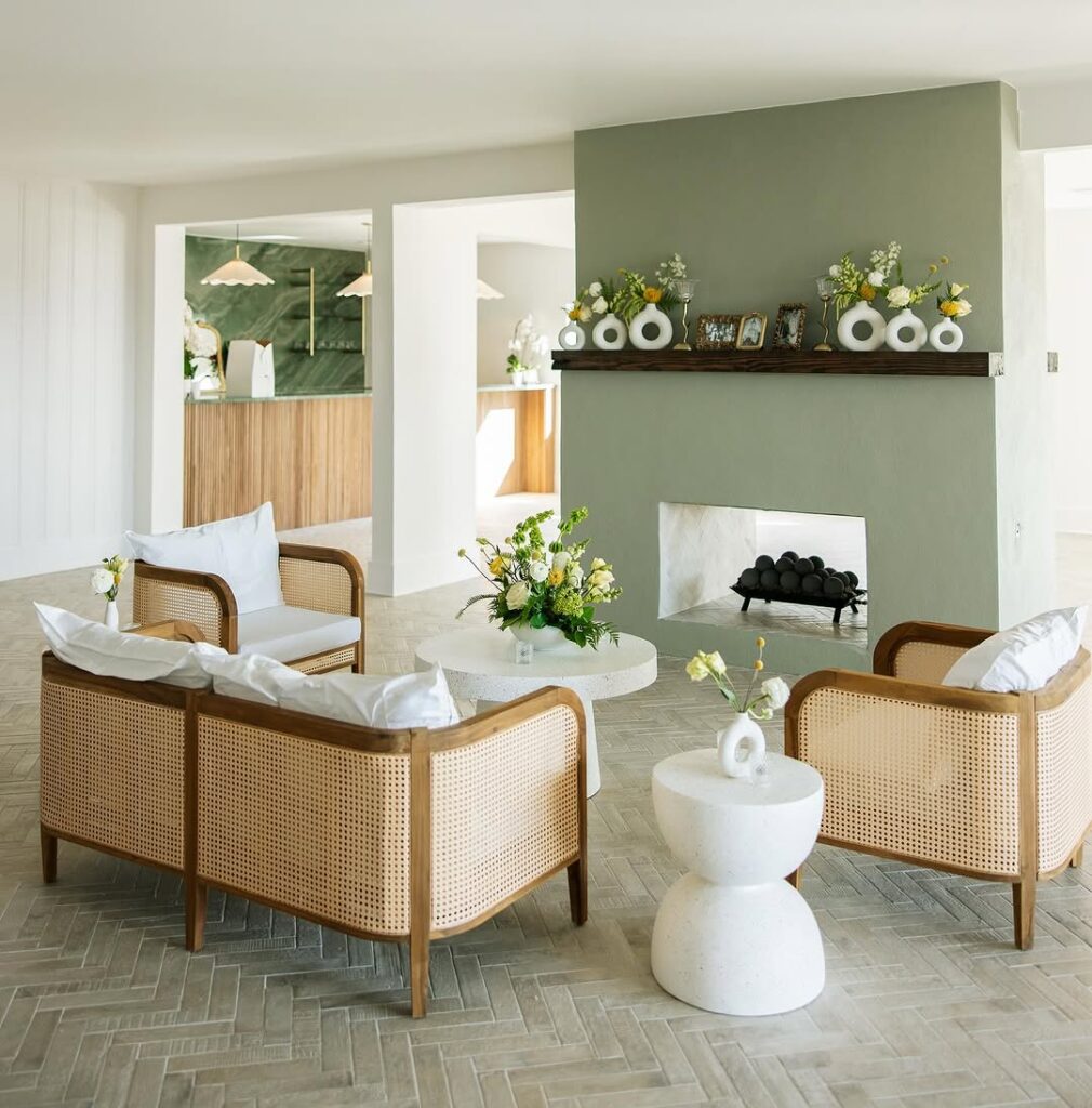 Modern Coastal Cane Frames