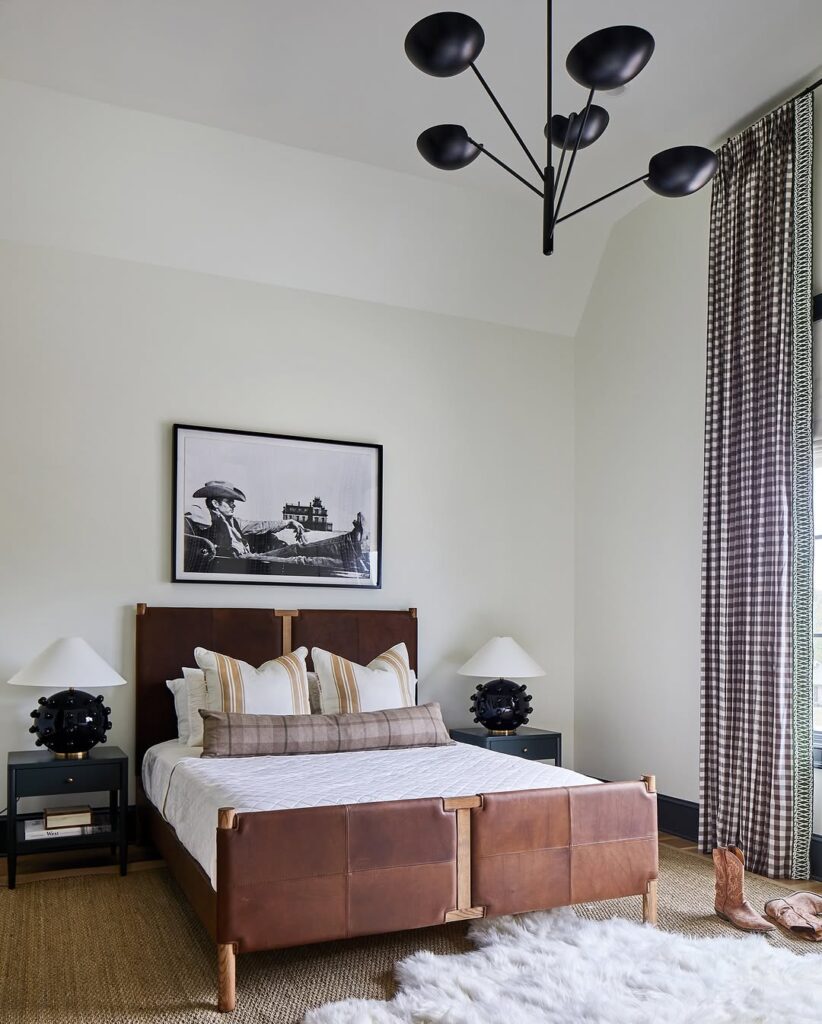 Modern Western Bedroom Style