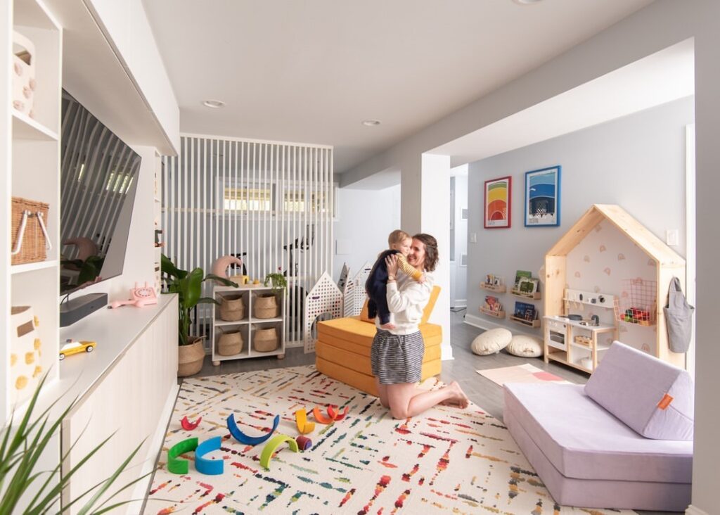 Montessori-Inspired Family Play Lounge