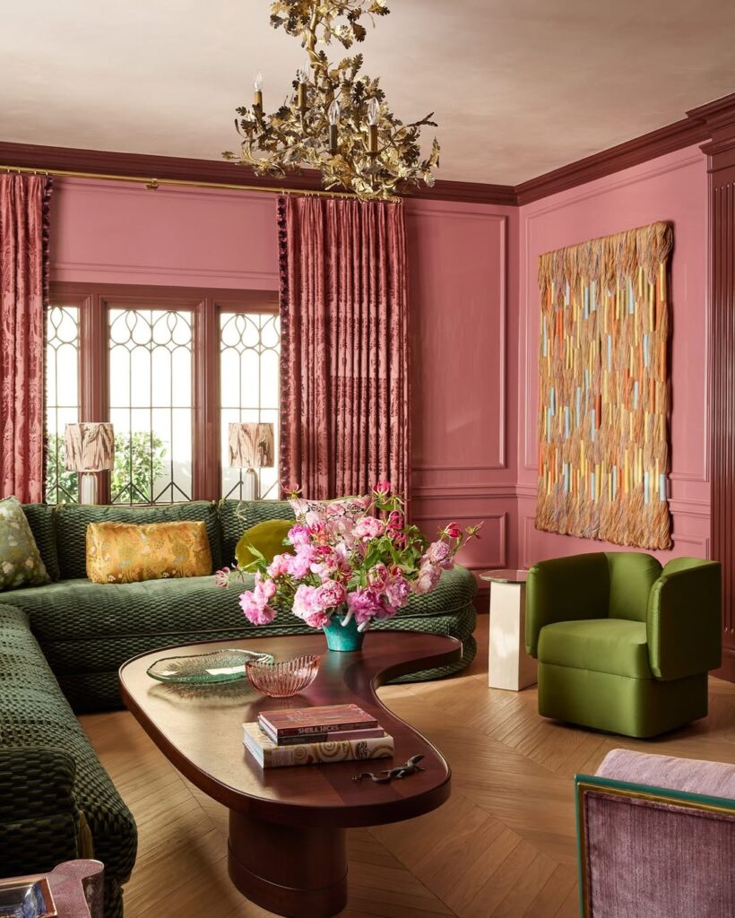 Moody Pink Emerald Pairing