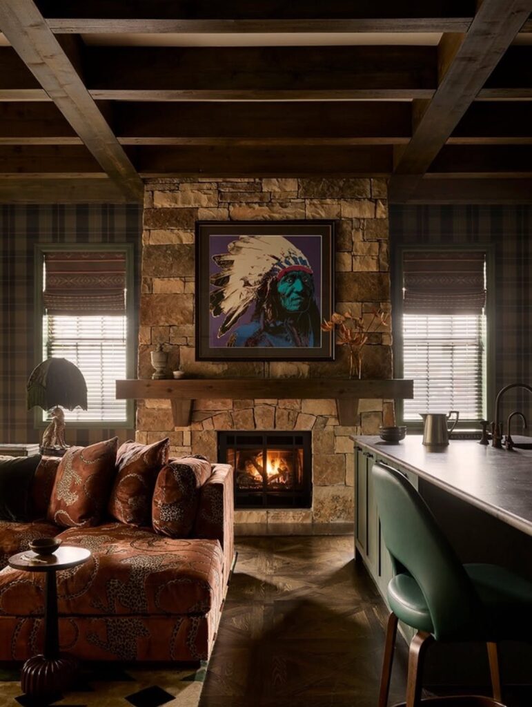 Moody Southwestern Stone Hearth