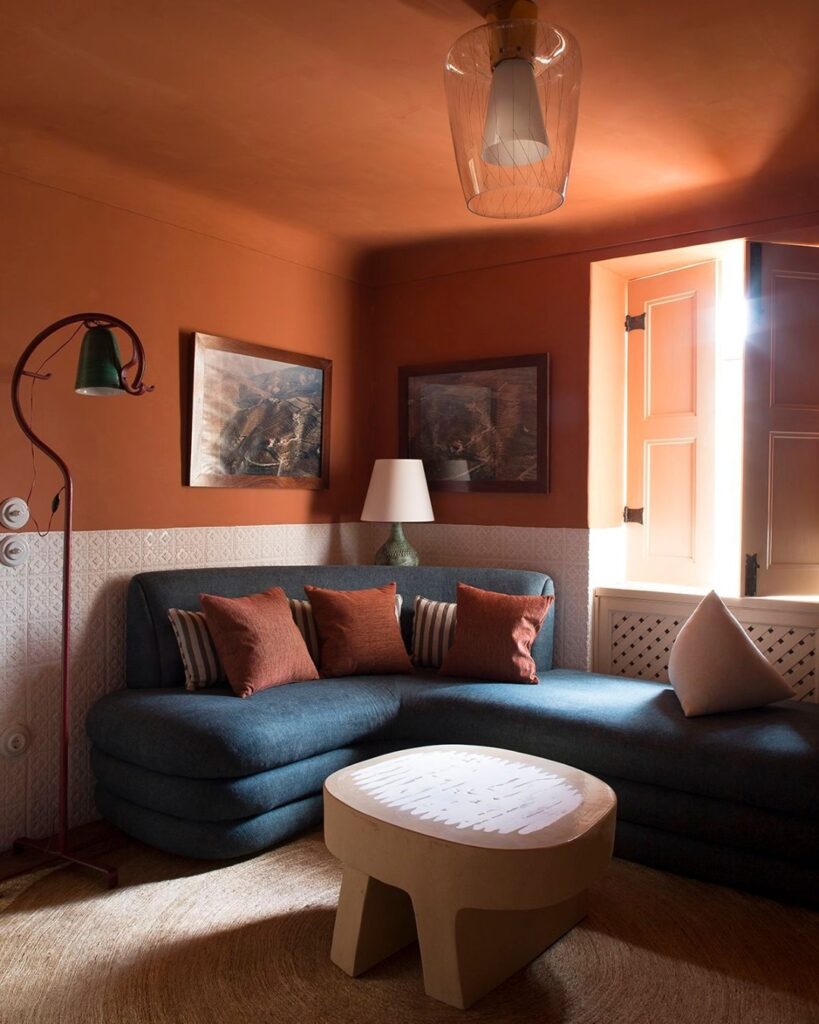 Moody Terracotta Walls