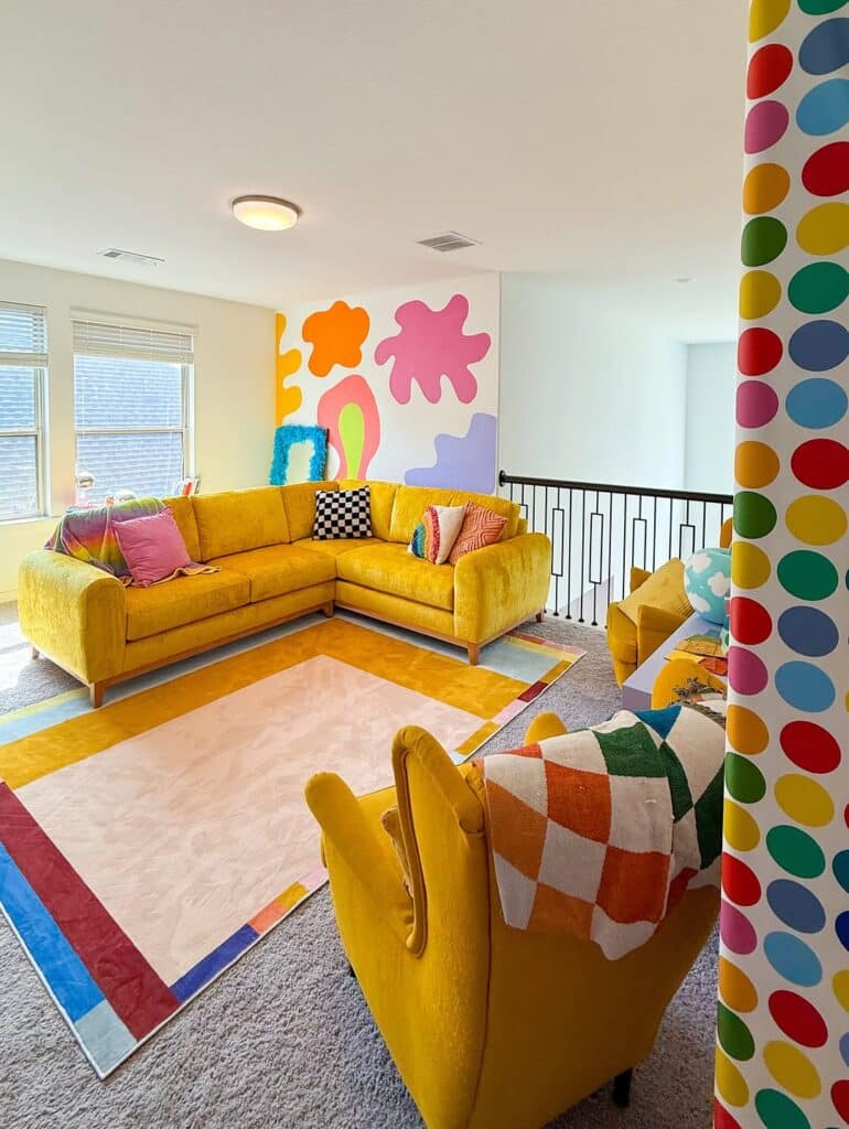 Multicolor Pop Art Living Room