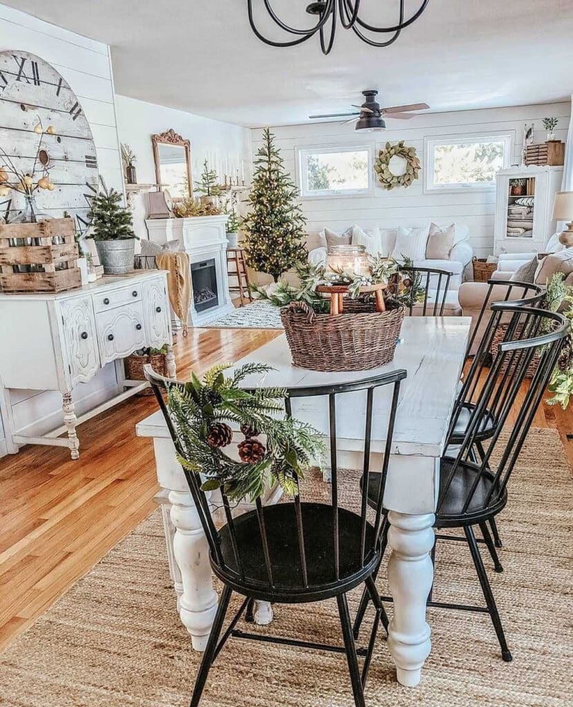 Neutral Green Farmhouse Christmas