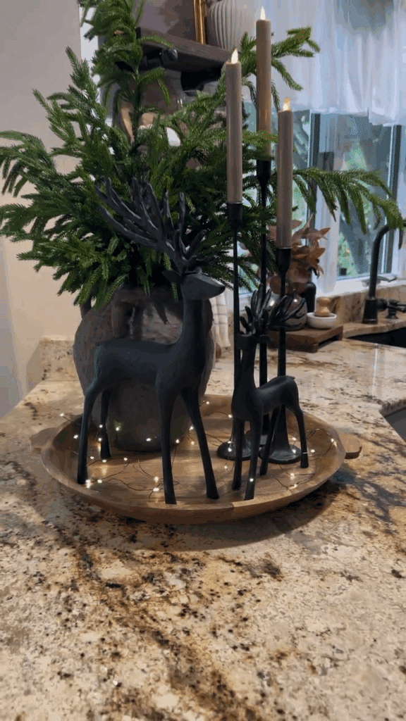 Nordic Reindeer Centerpiece
