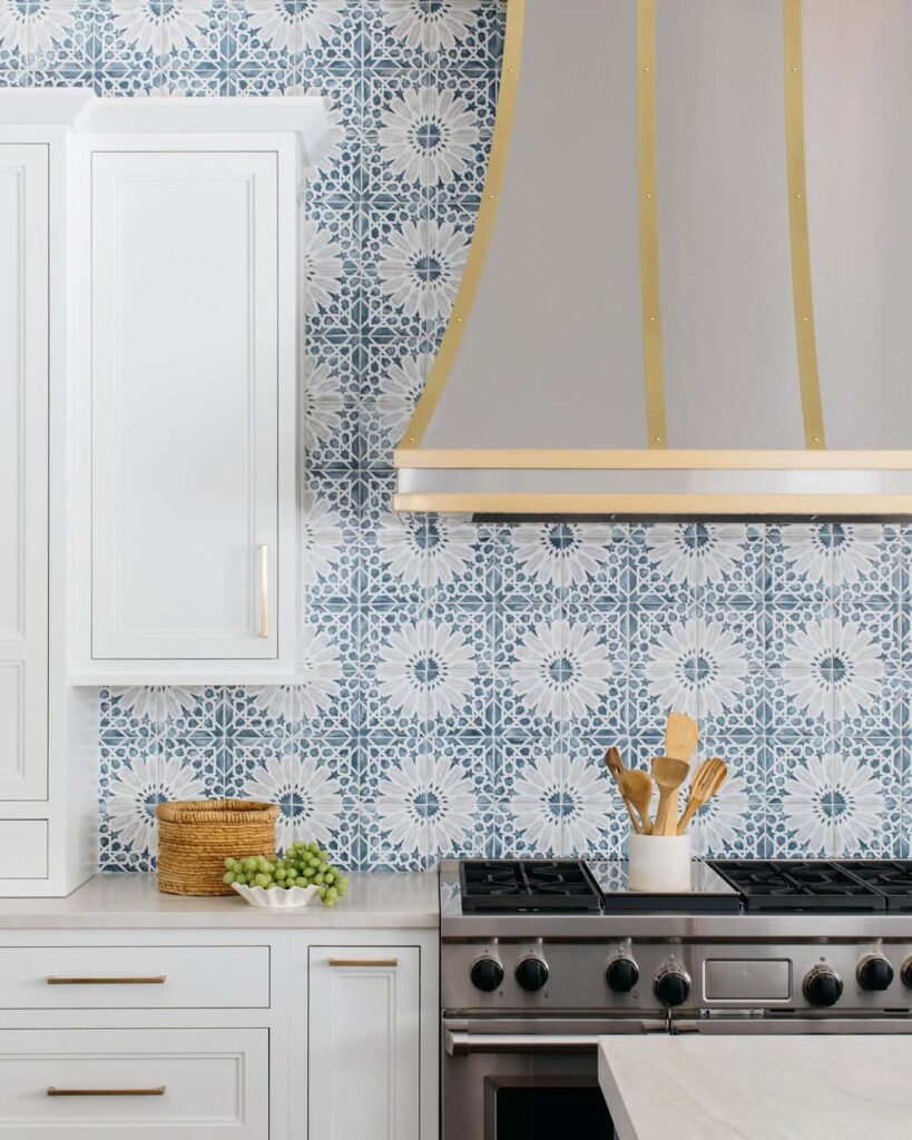 Patterned Bold Backsplashes