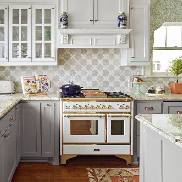 Patterned Tile Backsplashes