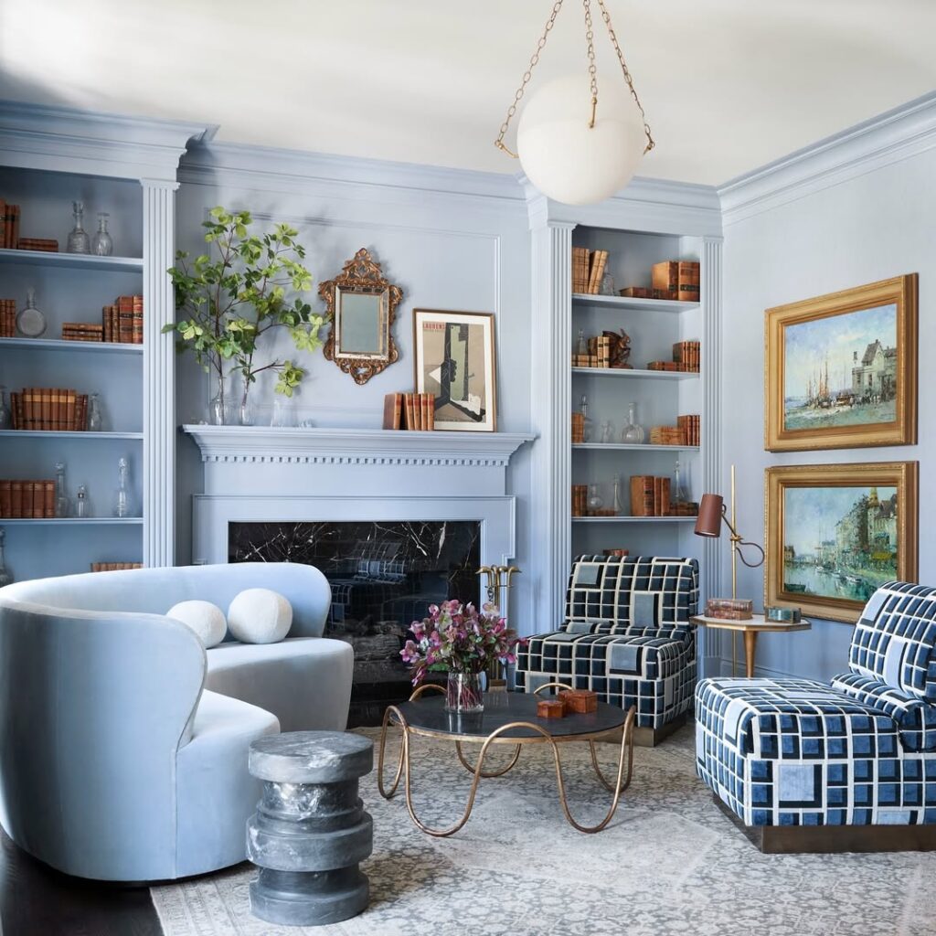 Powder Blue Walls
