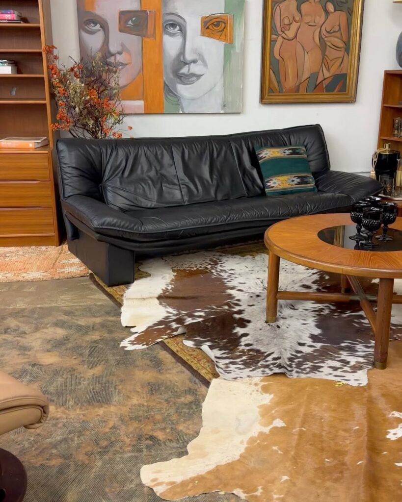 Retro Eclectic Living Room