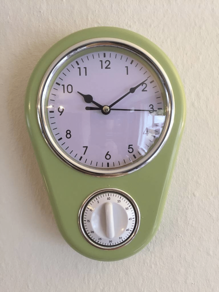 Retro Kitchen Clock