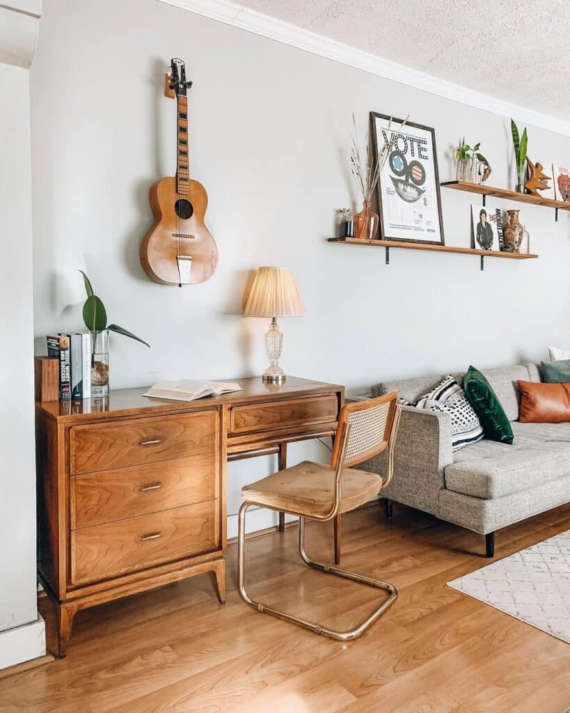 Retro Mid Century Office Living Room Combo
