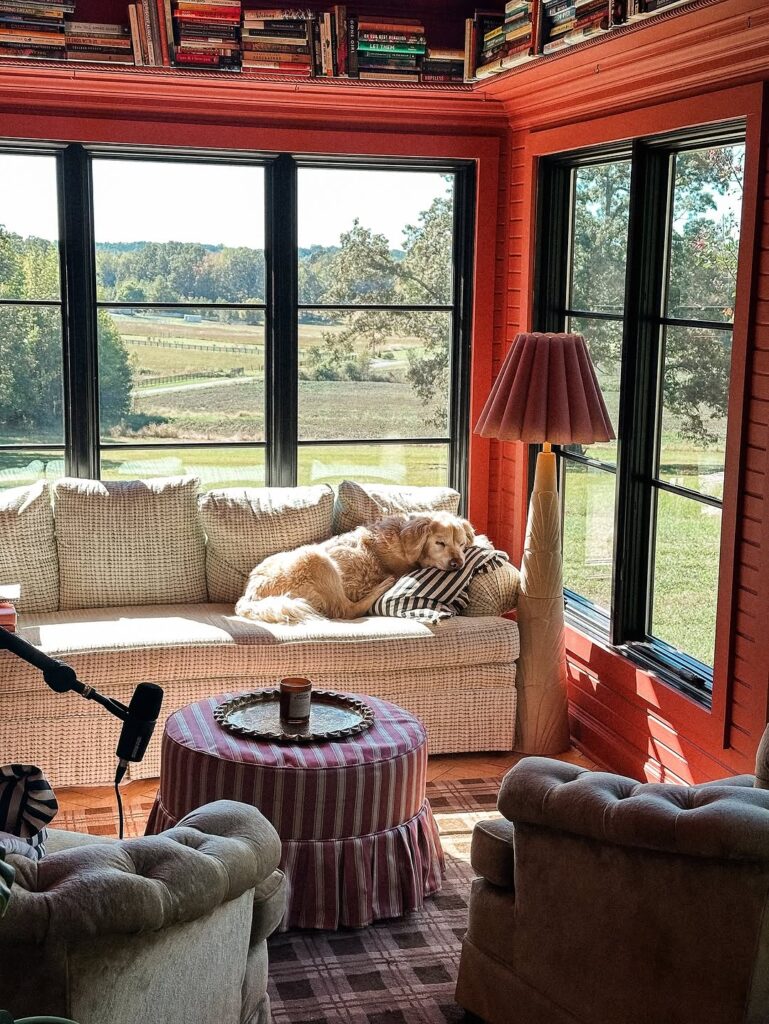 Retro Reading Nook