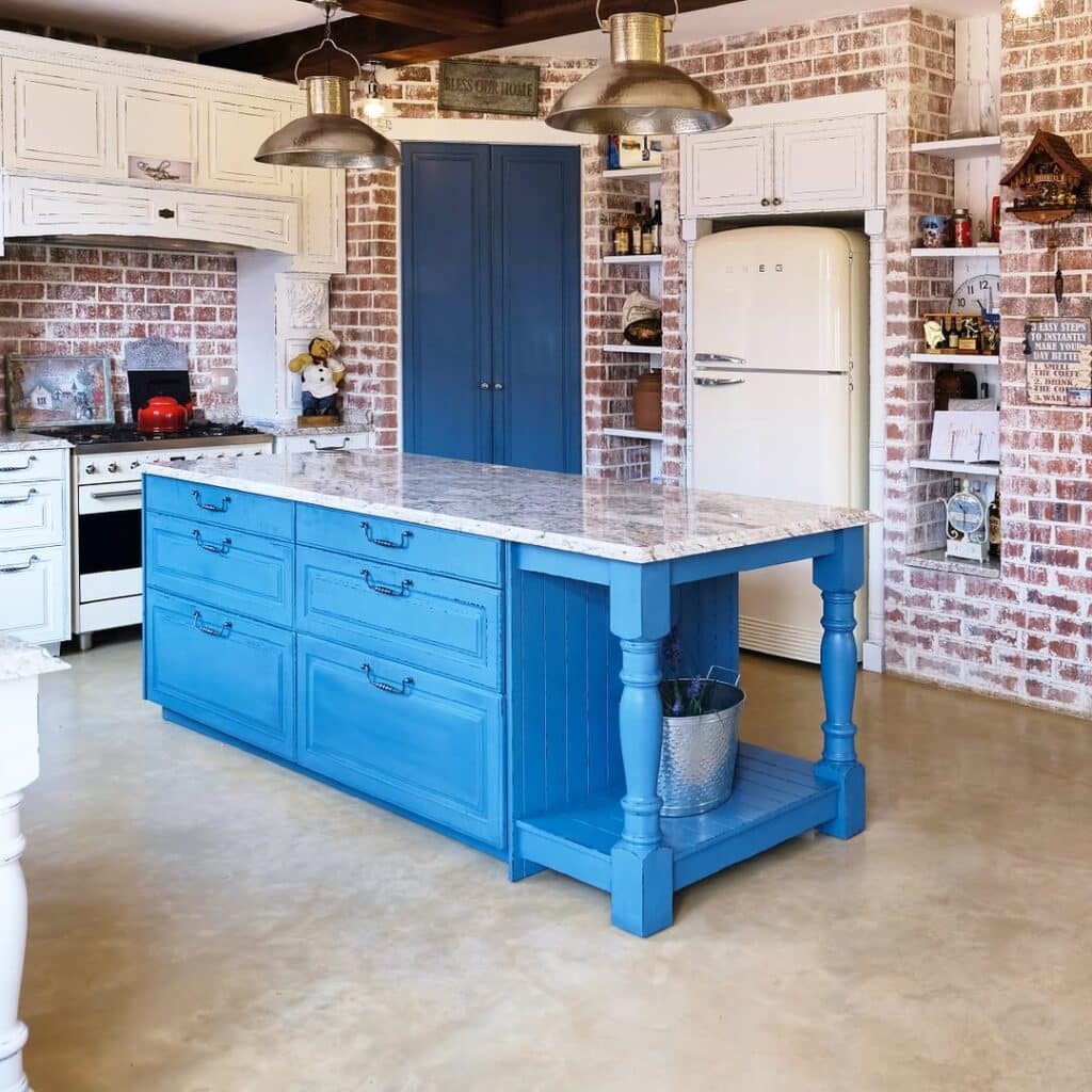Retro Rustic Industrial Cooking Space