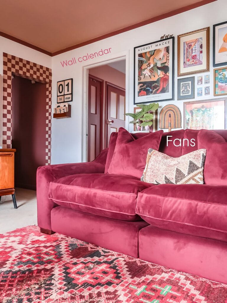 Rose Velvet Vintage Eclectic Lounge