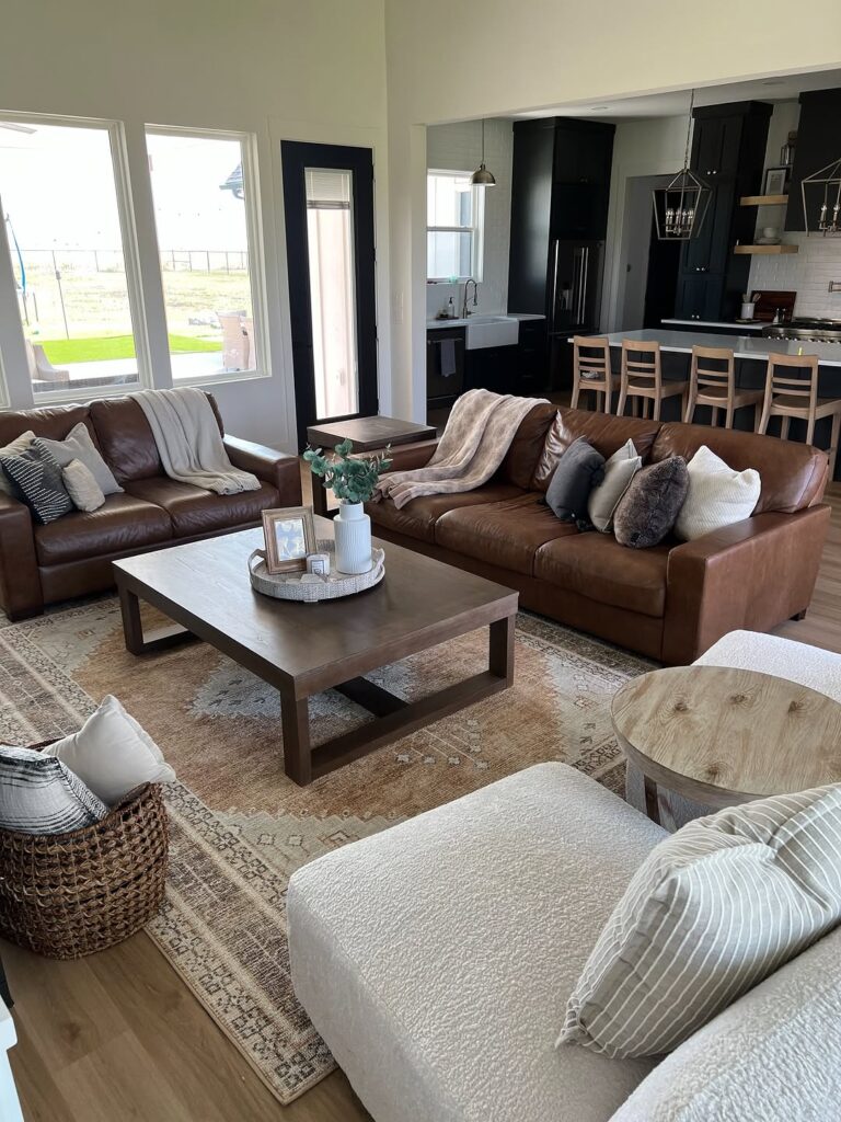 Rustic Brown Living Room