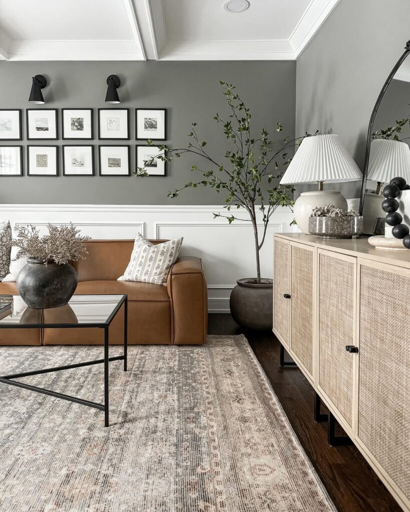 Sleek Modern Classic in Earth Tones