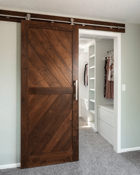 Sliding Barn Door Closet