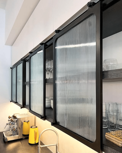 Sliding Cabinet Doors for Small Kitchens