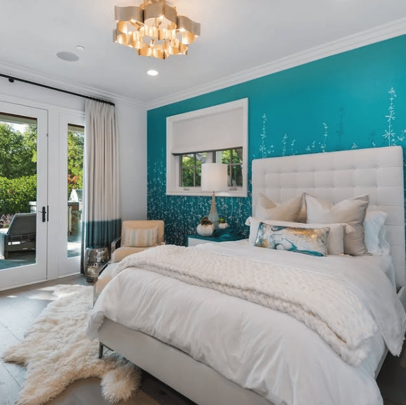 Small Bedrooms with Light Palettes and Bold Accents