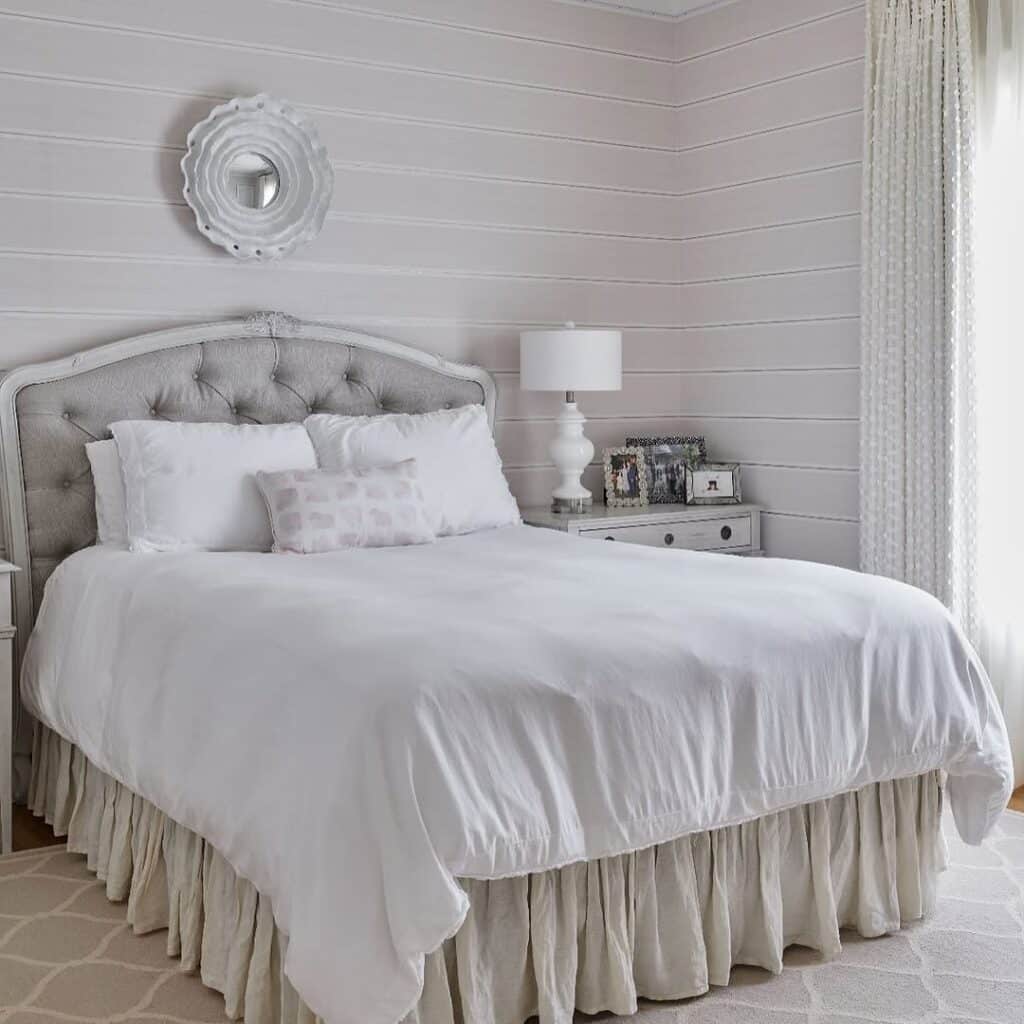 Soft Grey French Inspired Bedroom