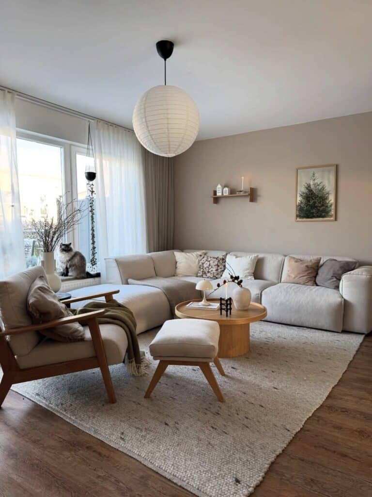 Soft Nordic Oak Corner Lounge