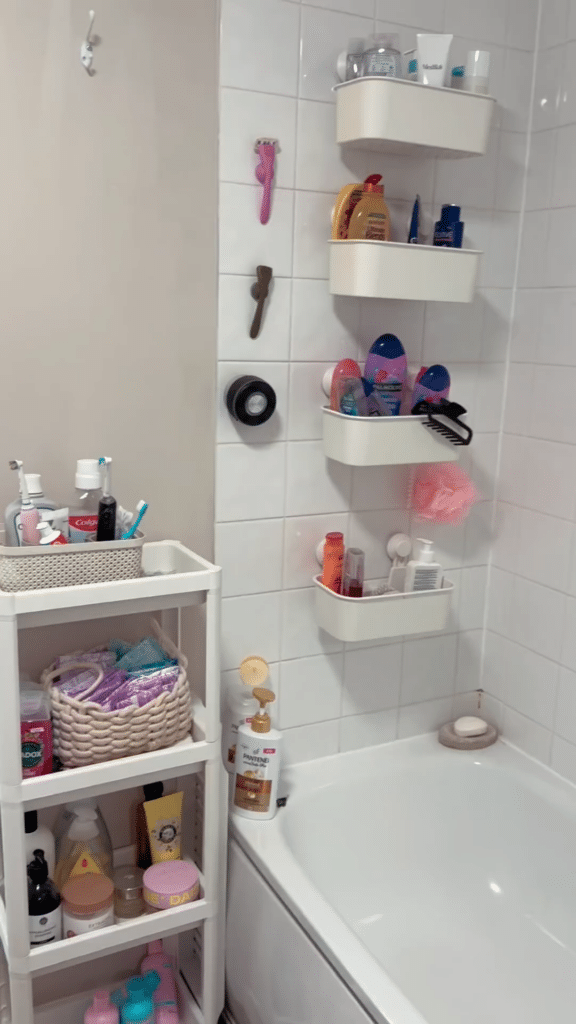 Stacked Corner Pods and Slim Cart