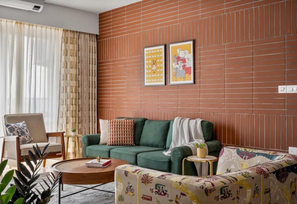 Terracotta Brick Wall