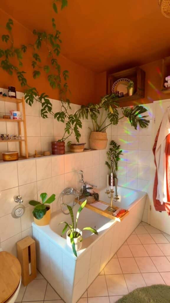 Terracotta Jungle Bathroom