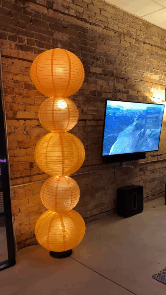 Tiered Modern Accent Floor Lamp