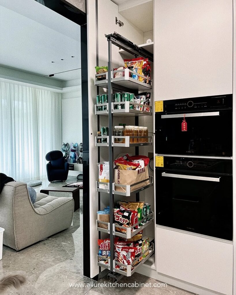 Vertical Kitchen Storage
