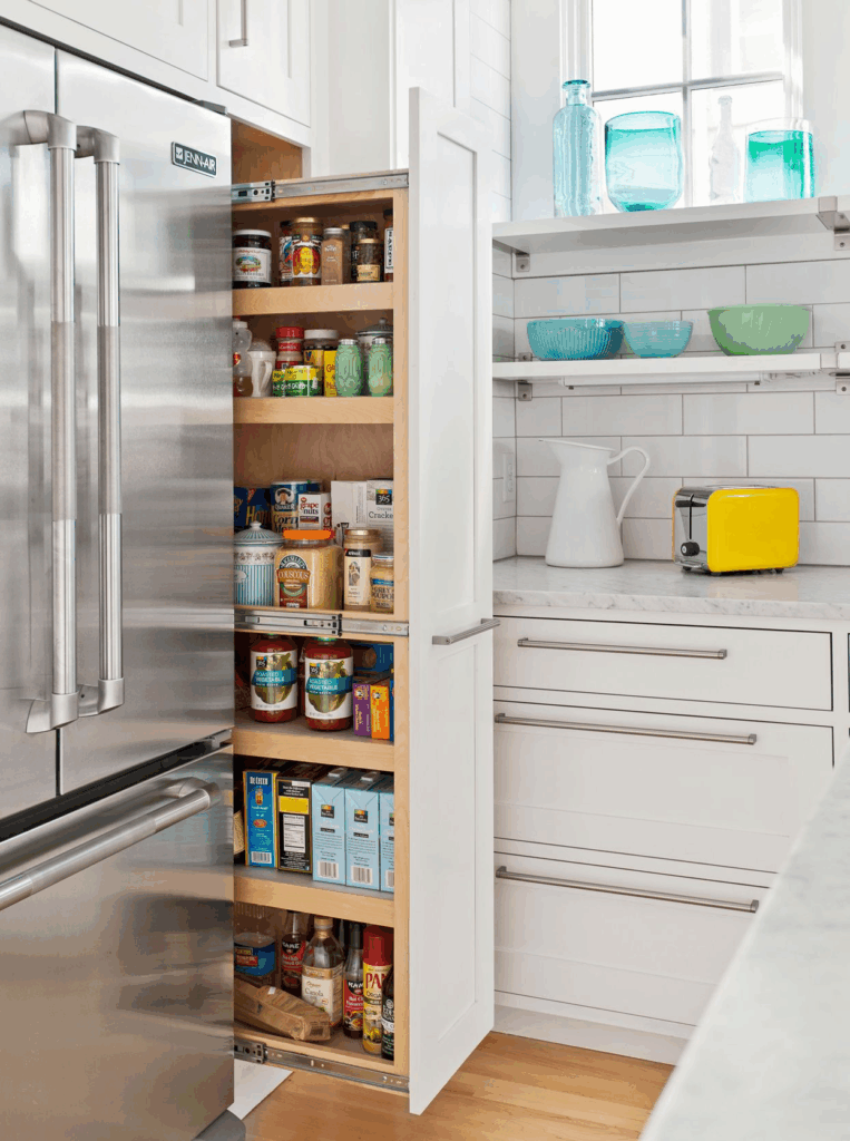 Vertical Storage for Small Kitchens